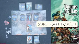 Drums of War: Conquest Solo Playthrough