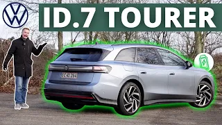 En af de BEDSTE elbiler du kan købe... Volkswagen ID.7 Tourer Style S TEST