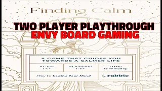 Finding Calm Board Game Playthrough