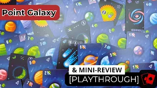 Solo Playthrough & Mini-Review | Point Galaxy