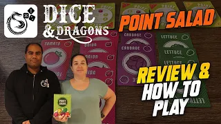 Dice and Dragons - Point Salad Review and How to Play