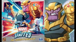 Marvel United Play Through - The Infinity Gauntlet Finale