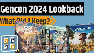 Gencon 2024 Haul Lookback - What Do I Still Have A Year Later?
