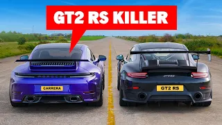 Porsche GT2 RS v TUNED 911 Carrera: DRAG RACE