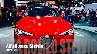 Alfa Romeo Stelvio & Mazda CX5 - Salon automobile de Detroit 2017