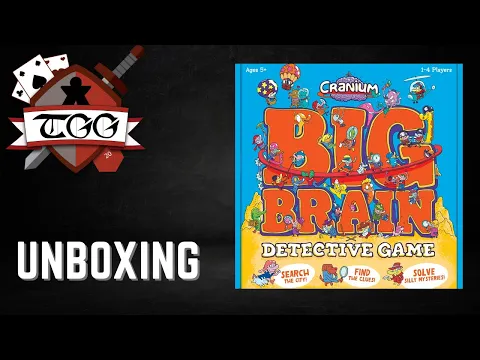 Cranium Big Brain Detective Game Unboxing