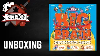 Cranium Big Brain Detective Game Unboxing