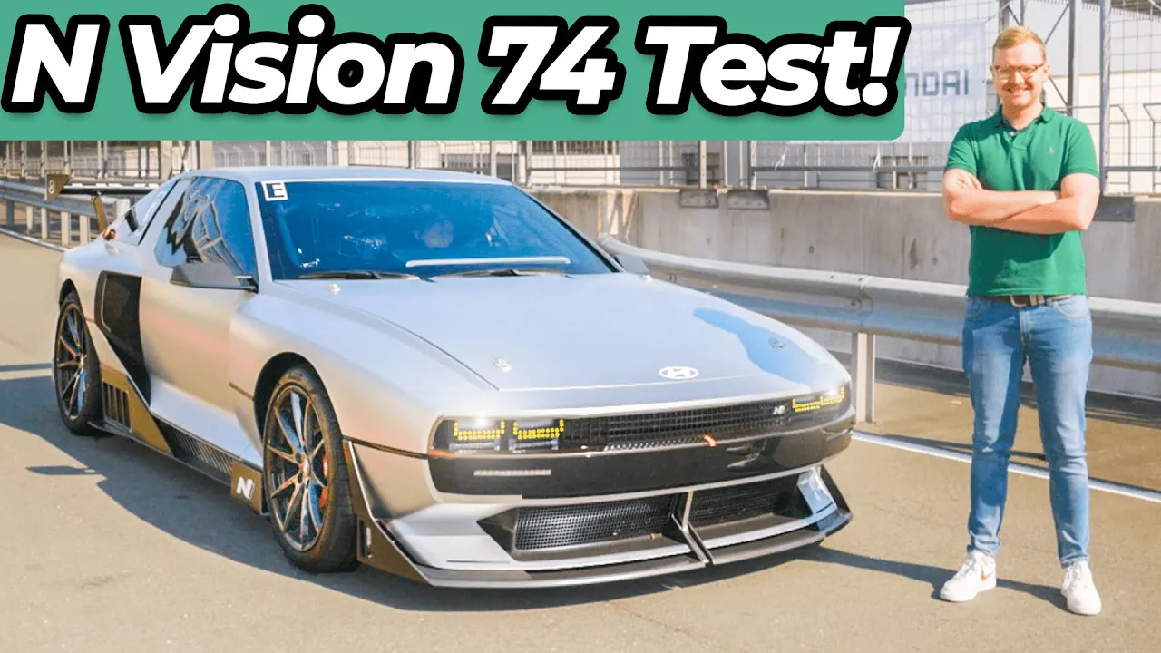 N Vision 74 Driven! Hyundai’s Supercar Reviewed with Electric and Hydrogen Power