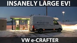 My first day with Volkswagen e-Crafter