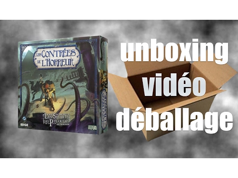 Les secrets des pyramides unboxing