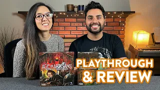 Architects of the West Kingdom + Age of Artisans Expansion Co-Op - Playthrough & Review