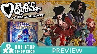 Rat Queens: To the Slaughter | 1st Play & Impressions | with Peter, Mike & Jerry
