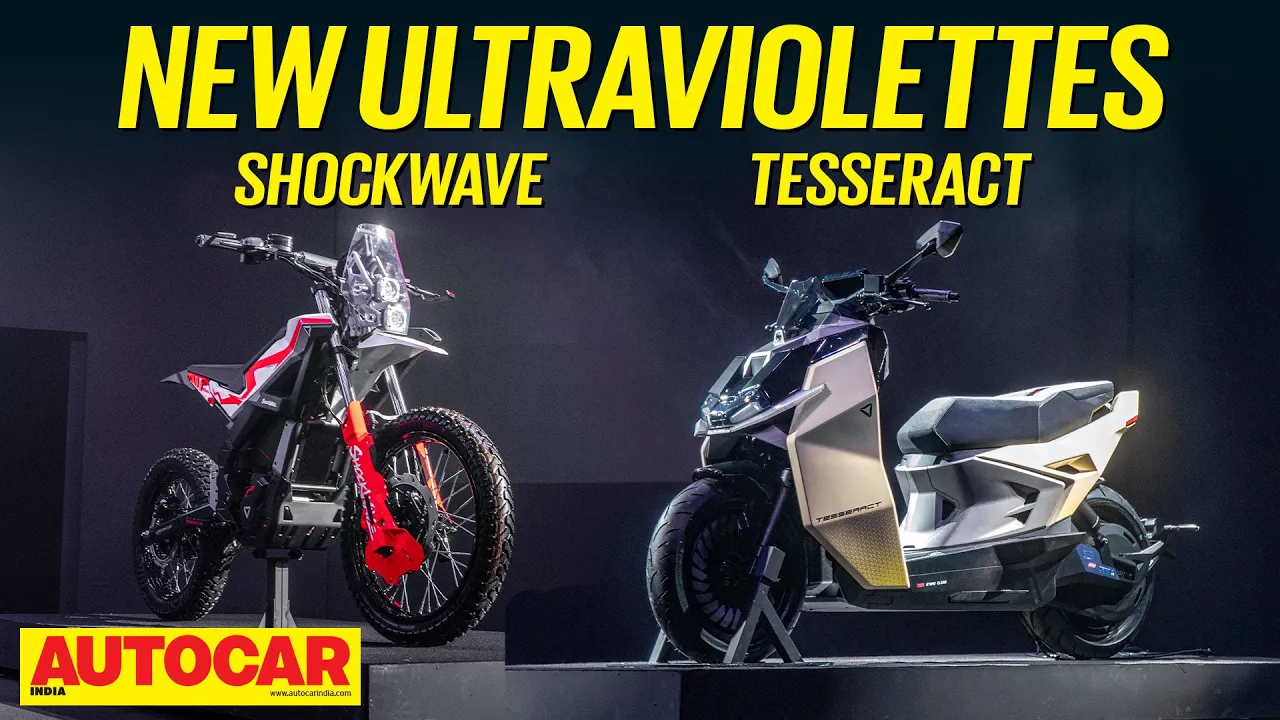 Ultraviolette Tesseract and Shockwave - Worth the wait? | Walkaround | Autocar India