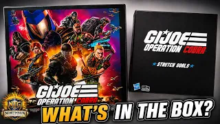 G.I. Joe Operation Cobra Unboxing | Core Box & Gamefound Stretch Goals