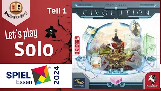 Civolution Solo Playthrough (Teil 1) - Werde Schöpfer einer einzigartigen Zivilisation!