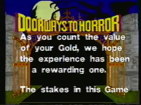 Doorways to Horror close, 1986