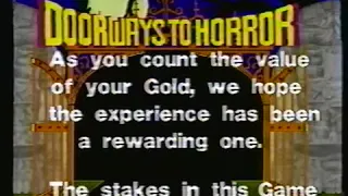 Doorways to Horror close, 1986