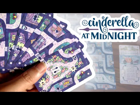 Cinderella at Midnight Solo Maze Card Game Playthrough