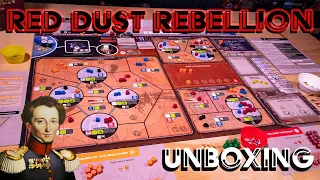 Red Dust Rebellion unboxing