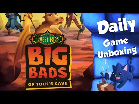 The Quest Big Bads of Tolks Cave Daily Game Unboxing