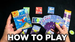 Trickarus quick start guide and rules video.