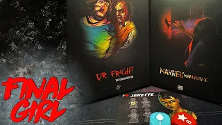 Final Girl - Jenette faces Dr. Fright at the Marrek Warehouse (New Horror/Tear Dice Variant)