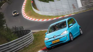 I Drive A VW e-up! For The First Time! Full Send Around The Nürburgring
