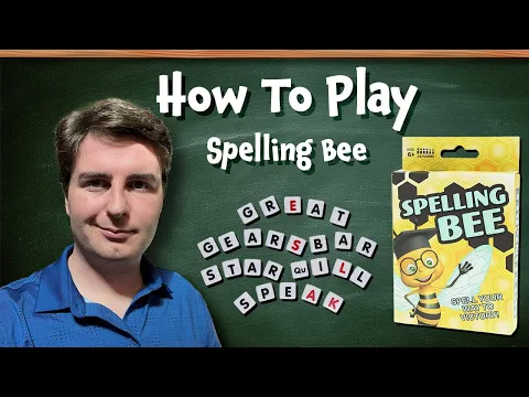 How to Play Spelling Bee | Board Game Rules and Tutorial