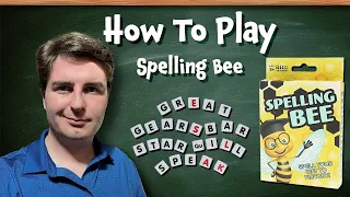 How to Play Spelling Bee | Board Game Rules and Tutorial