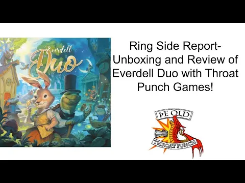 Ring Side Report-Board Unboxing and Game Review of Everdell Duo