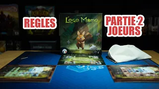 LOCO MOMO - JEUX DE SOCIETE - REGLE ET PARTIE 2 JOUEURS