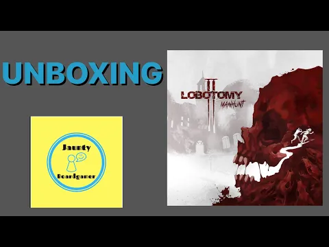 Lobotomy 2: Manhunt (Admission Pledge) - UNBOXING