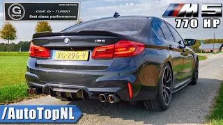 770HP BMW M5 F90 G Power *LOUD!* EXHAUST Sound REVS & ONBOARD by AutoTopNL