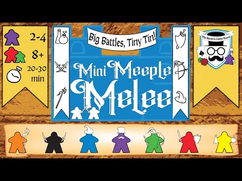 How to Play Mini Meeple Melee