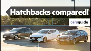 Mazda 3 vs Toyota Corolla vs Kia Cerato 2019 comparison review