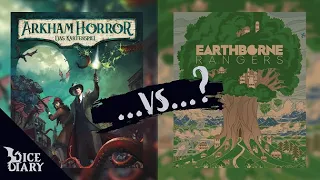 Arkham Horror LCG oder Earthborne Rangers - Welches Kartenspiel darf bleiben?