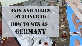 Axis and Allies Stalingrad How To Win As Germany