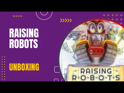 Raising Robots Board Game Unboxing | DaniCha
