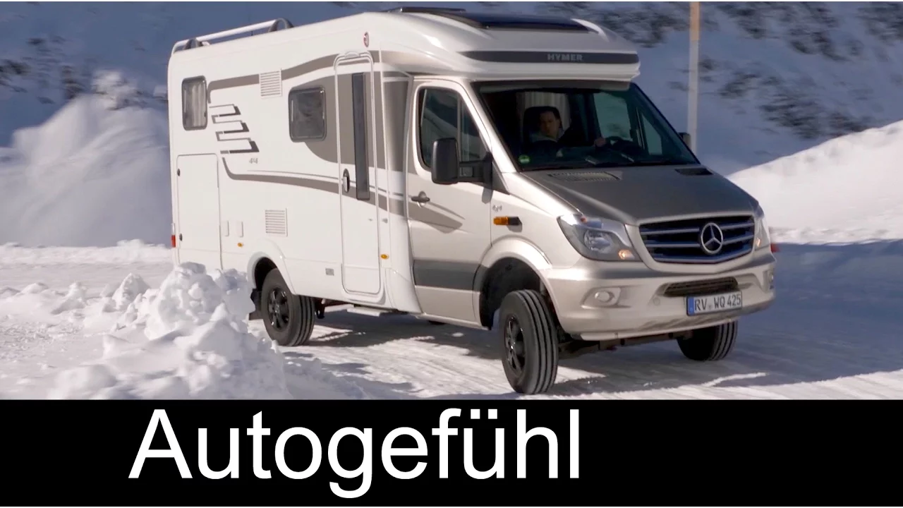 Hymer ML-T & ML-I based on Mercedes Sprinter 4x4 exterior versions