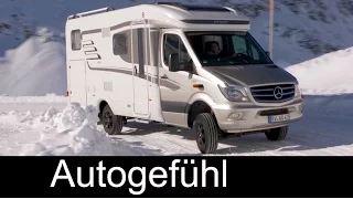 Hymer ML-T & ML-I based on Mercedes Sprinter 4x4 exterior versions