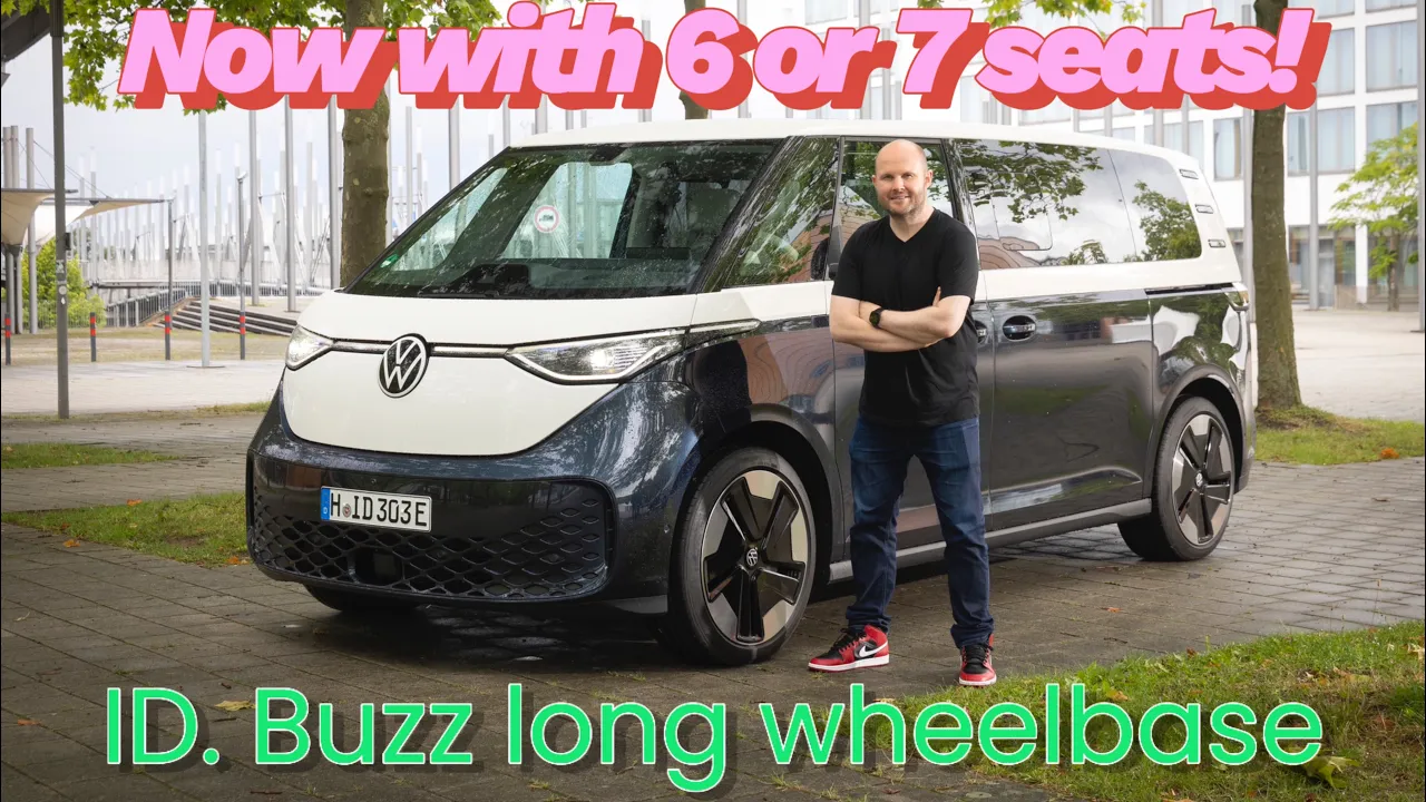 Volkswagen ID. Buzz Long Wheelbase review | Now a 6 or 7 seater!!