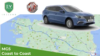 MG5 Coast to Coast Range Test with the 48.8kWh Battery