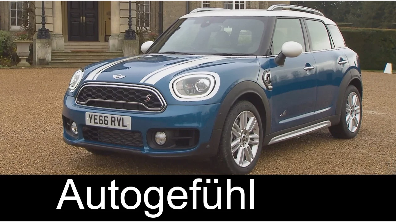 Mini Cooper S & John Cooper Countryman  Preview Exterior Interior - Autogefühl