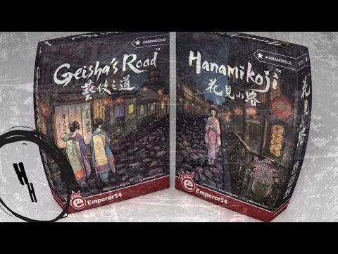 Hanamikoji and Hanamikoji Geisha's Road Unboxing