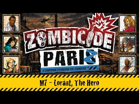 Zombicide 2nd Edition: PariZ Campaign (Mission M7) Board Game Gameplay