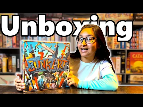 Better Than Jenga? Unboxing Junk Art! #boardgames #Unboxing