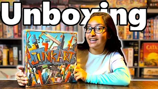 Better Than Jenga? Unboxing Junk Art! #boardgames #Unboxing