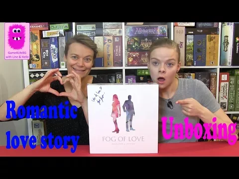 Fog Of Love kickstarter edition, Unboxing (In English, board game)