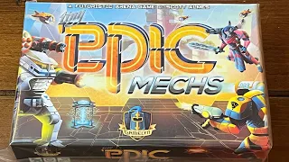Tiny Epic Mechs (Gamelyn) - Unboxing & A Big Question?
