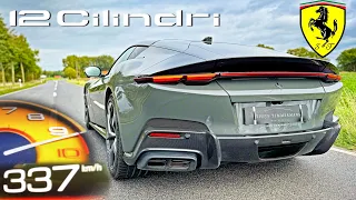 FERRARI 12Cilindri 6.5 V12 // SOUND 0-100 100-200 & 337KM/H